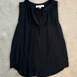 LOFT Women's Black Sleeveless Top